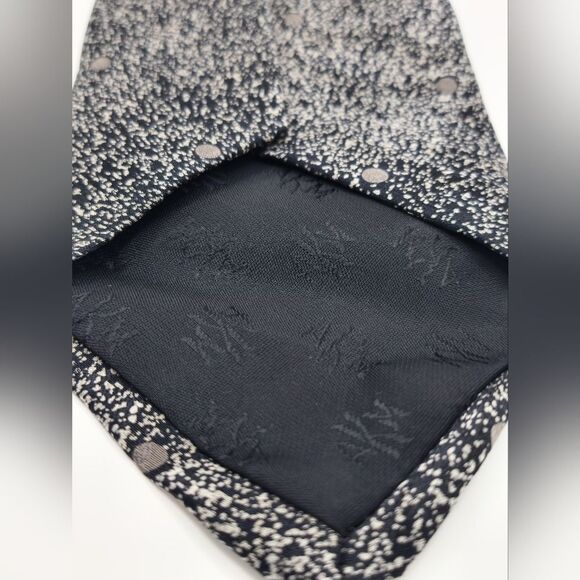 Men's Anne Klein Vintage Pebbled Silk Tie - Picture 3 of 8